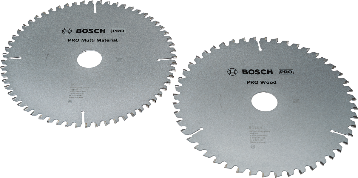 Bosch PRO Wood & Multi Material 216 mm circular saw blades.