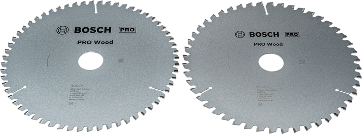 Bosch PRO Wood Circular Saw Blade 216 mm 2 pcs pack.