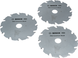 Bosch PRO Construct Wood Circular Saw Blade 190 mm 3 pack.