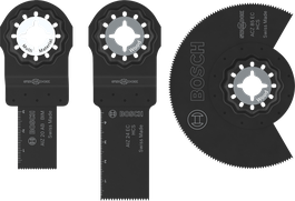 Bosch wood and soft metal blade set, 3 pcs.