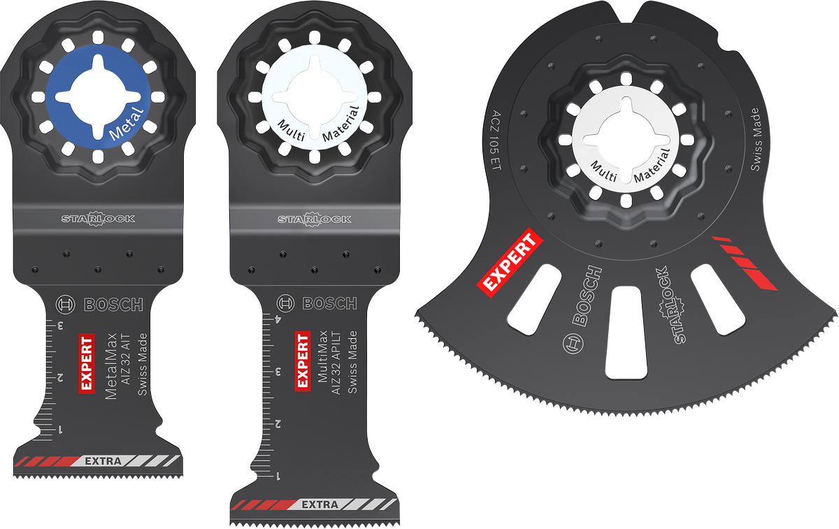Bosch EXPERT Cutting Set 3 pcs for metal and multi-material.