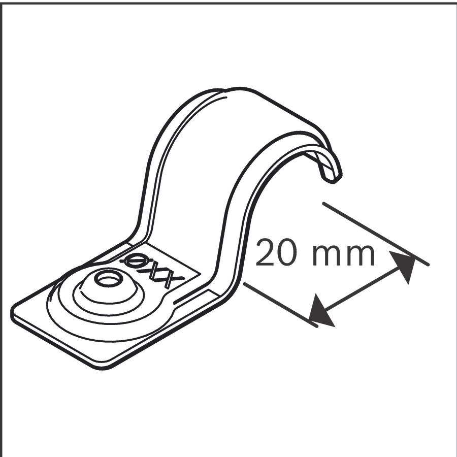 PRO EMS Metal Single Cable Grip