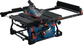 Bosch EXTS100-254X table saw with extendable work surface.