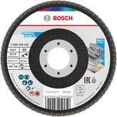 Bosch X451 Flap Disc 115 mm G80 for multi material.
