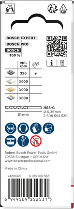 Bosch Multi Material arbored hole saw 22 x 40 mm.