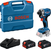 Bosch GDR 18V-215 cordless impact driver set.