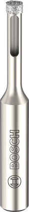 Bosch ceramic wet drill bit 6mm for tile drilling.