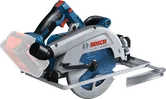 Bosch GKS 18V-68 GC cordless circular saw for wood cutting.
