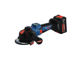 Bosch EXWX18V-15PS cordless angle grinder.