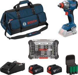 Bosch cordless tool set.