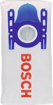 Bosch dust bag with secure plastic collar.