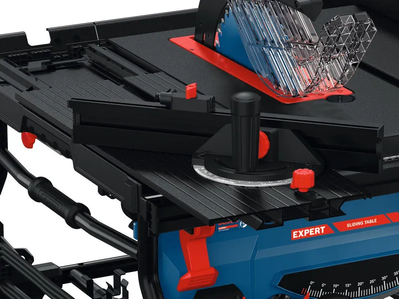 Bosch EXTS100-254X table saw with sliding table.