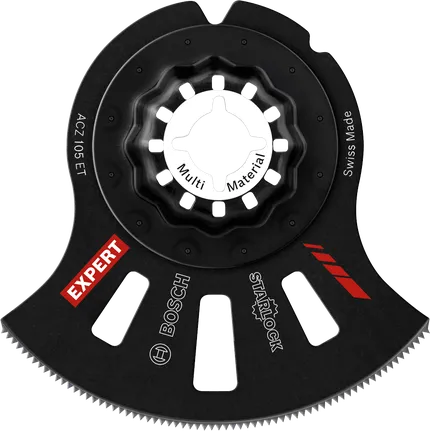 Bosch EXPERT ACZ 105 ET Multi Material segment saw blade.