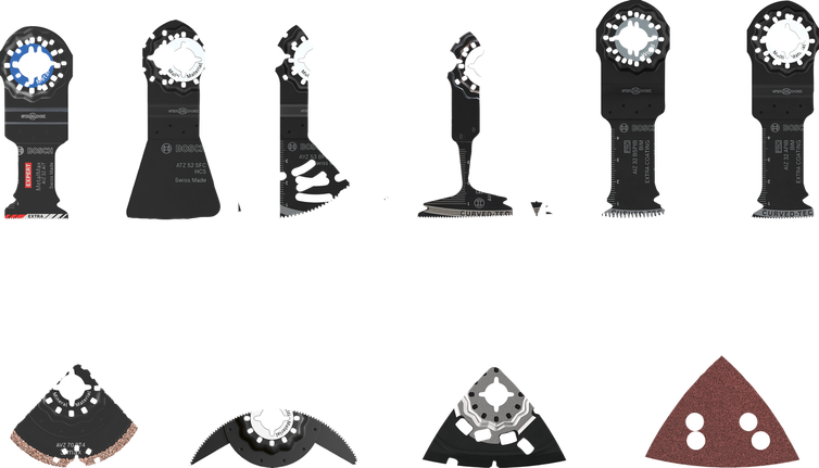 Bosch All-in-One i-Boxx Set 33 pcs multitool blades.