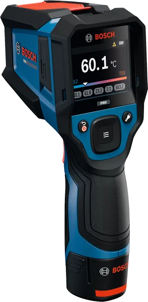 Bosch GIS12V-800-16 thermo detector with 0.1°C resolution.