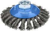 Bosch Metal Heavy Bevel Brush 100 x 0.5 mm for angle grinders.