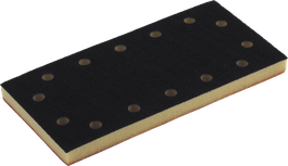 Bosch intermediate layer for sanders 93 x 185 mm with 8 holes.
