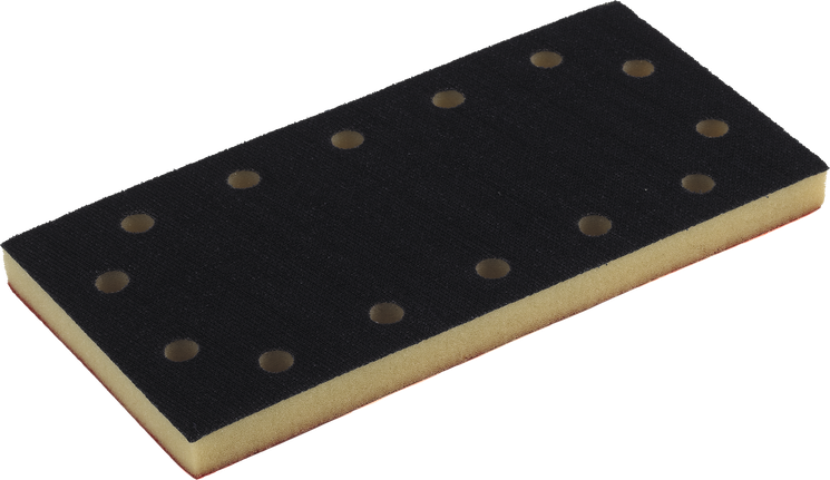 Bosch intermediate layer for sanders 93 x 185 mm with 8 holes.