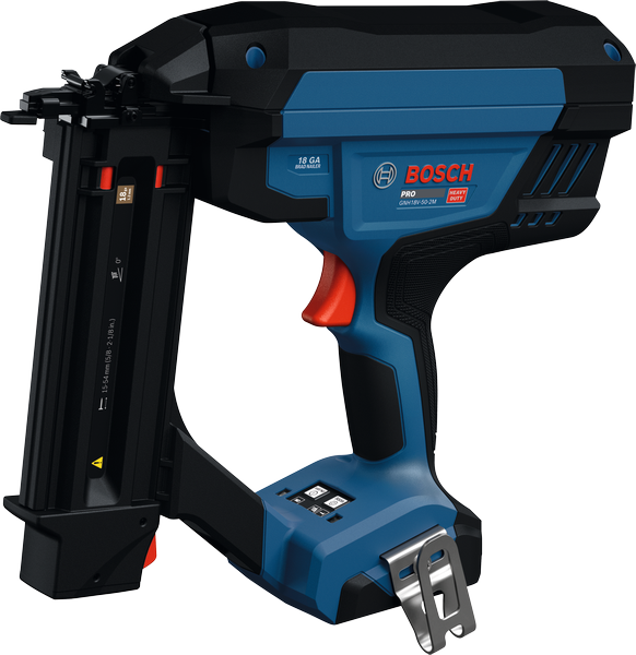 Bosch GNH18V-50-2M cordless 18 gauge brad nailer.