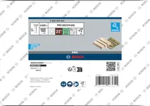 Bosch PRO SN21FH 21° strip nails for wood, 75G.