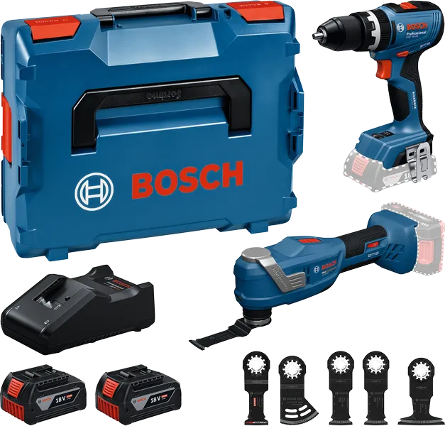 Bosch cordless tool set.