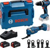 Bosch cordless tool set.