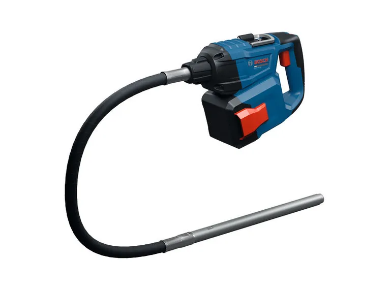 Bosch GVC18V-25-120D concrete vibrator tool.