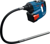 Bosch GVC18V-25-120D concrete vibrator tool.