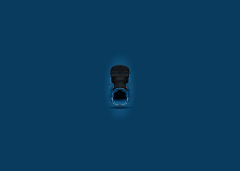 Bosch GSA 10.8V-14 bare tool front view.