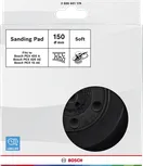 Bosch sanding pad soft 150 mm for PEX random orbit sanders.