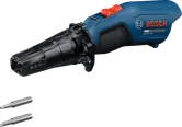 Bosch GLK 12V-420 cordless soldering iron with two tips.