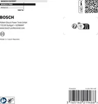 Bosch PRO Sanding Pad extra-soft 125 mm packaging.