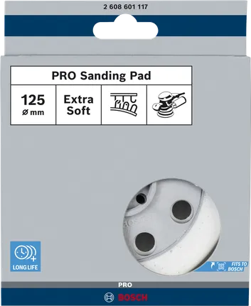 Bosch PRO Sanding Pad extra-soft 125 mm.