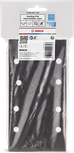Bosch intermediate layer sanding pad 93 x 185 mm with 8 holes.