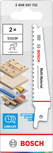 Bosch S511DF Multi Material reciprocating saw blade 2 pack.