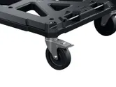 Bosch L-BOXX Contractor Wheeled Cart with lockable caster.