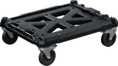 Bosch L-BOXX contractor wheeled cart for tool transport.
