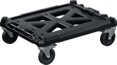 Bosch L-BOXX contractor wheeled cart for tool transport.