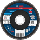 Bosch EXPERT X782 angled flap disc 125 mm G60 X-Lock.