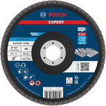 Bosch EXPERT X782 flap disc angled 150mm G40 for metal.