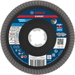 Bosch EXPERT X782 angled flap disc 125 mm G80 X-Lock.