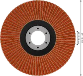 Bosch EXPERT X782 Flap Disc angled 115 mm G80.