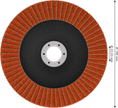 Bosch EXPERT X782 Flap Disc 150 mm G40 for grinding.
