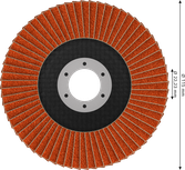 Bosch EXPERT X782 Flap Disc 115 mm G60 angled.