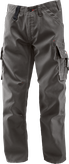 Bosch WCT 18 grey cargo trousers, canvas fabric.