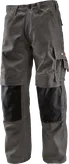 Bosch WKT 18 grey trousers with knee pockets.