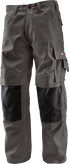 Bosch WKT 18 grey trousers with knee pockets.