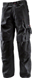 Bosch WKT 09 black trousers with knee pockets.