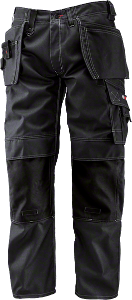 Bosch WHT 09 trousers with holster pockets, black canvas.
