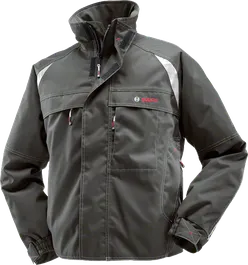 Bosch WFJ 18 Pilot Jacket in grey canvas.